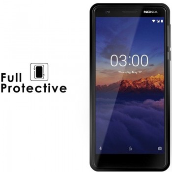 Silikoninis juodas 1mm. dėklas (NOKIA 3.1)